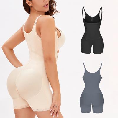 China Dropshipping Women Clothing Butt Shapewear Breathable And Quick Dry Control Tummy Zipper Antibacterial Side Lifter for sale