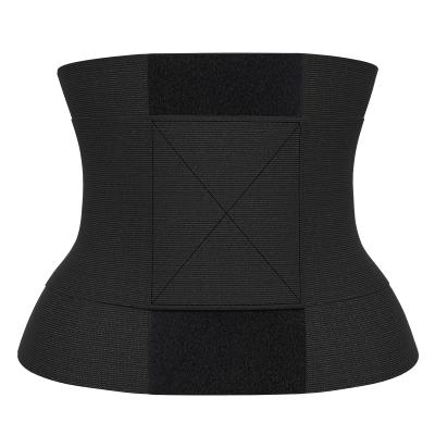 China Antibacterial Ready To Ship New High Quality Latex Design Sweat Wrap Around Waist Trimmer Belt Waist Trainer Wrap for sale