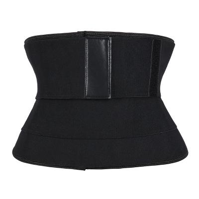 China 9 Inch Antibacterial Bone 9 2.4 Meter Belt Fitness Shaper Seamless Neoprene Slimming Bandage Shaper Waist Wrap Trainer for sale