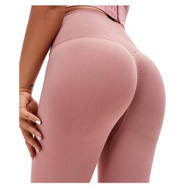 China Breathable sports wear product for women seamless high waist fitness gym clothes yoga wear pants leggings for sale