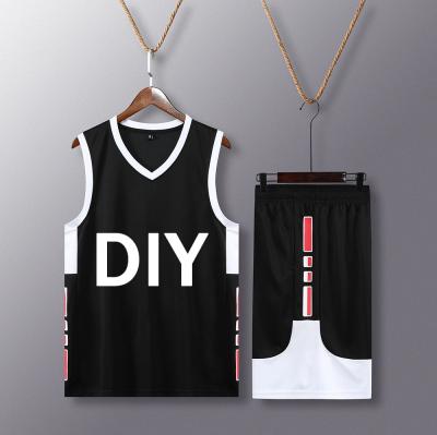 China Simple 100% Cotton Crew Neck Top Design Basket Ball Sleeveless Uniforms Customized Antibacterial Private Label for sale