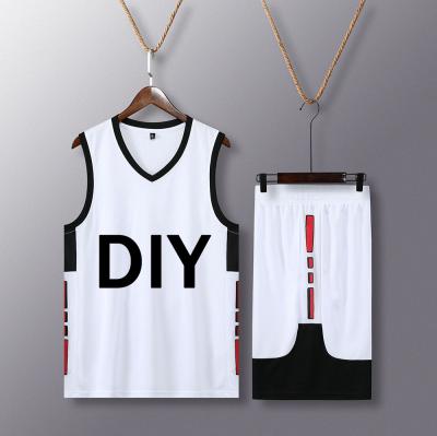 China High Quality Antibacterial Basketball Tank Top Sports Wear Polyester Made Basketball Tank Tops With Custom Logo And Custom Team Name For Sale for sale