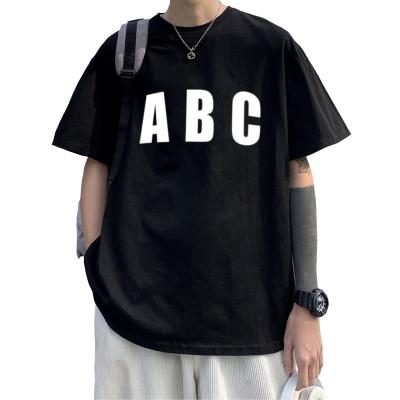 China Best Anti-wrinkle Design Printed Letters Mens Clothing Summer Mens T Shirts Custom T-Shirt For Men for sale