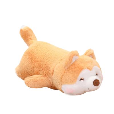 China Wholesale Practical Soft Stuffed Plush Dog Puppy Stuffed Animal Toys Soft Toy Doll Product Good Quality Cute Pillow For Children for sale