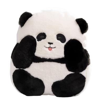 China Handmade super soft cuddly panda plush doll plushies cute stuffed animal toys for gift presents for sale