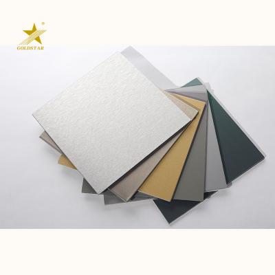 China Modern Aluminum Composite Panel 2mm Lembar Color 10mm Aluminum Foil Maker 0.19mm 380 ACP Balls for sale