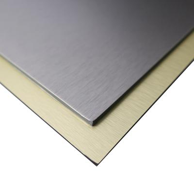 China Hotel Custom 6mm Aluminum Composite Panel Fasade Panel For Exterior for sale