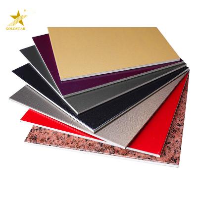 China Contemporary High Quality Alucobond 4Mm Pvdf Acm Aluminum Composite Panel for sale