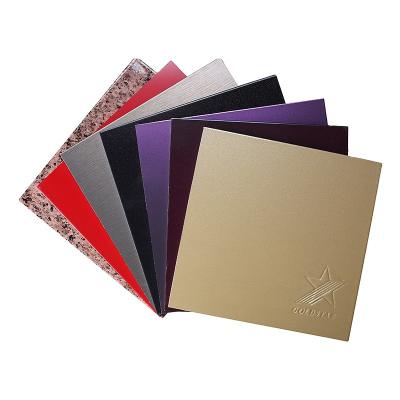 China Aluminum composite sheet insulation acm sandwich panel alucubond Indonesia ACP corner punch compisite aluminum composite panels for sale