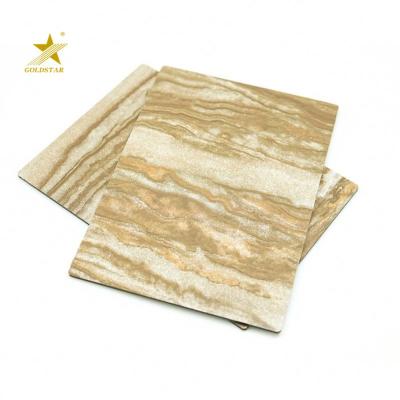 China ACP Honeycomp Anti-Static Door Sheets Alucobond PVC Sheet Foam Wrapped Plywood Combined Core Corrugated Sandwich Panel for sale