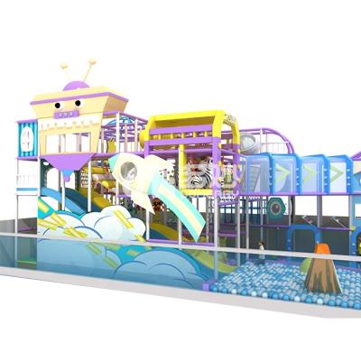 China Commercial Plastic Playground Kids Park Swing Slide Set Kids Playground Indoor Custom Theme Soft Play Equipment for sale