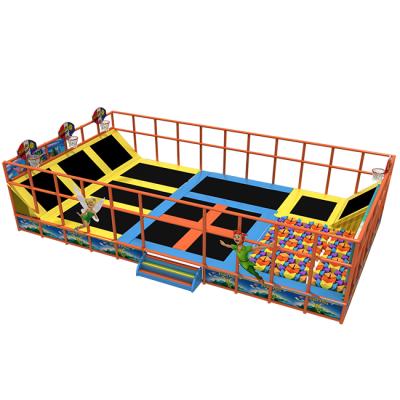 China Most popular indoor trampoline park plastic equipment for sale for sale