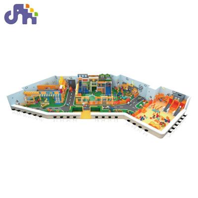 China Commercial Indoor Playground Equipment Building Blocks Amusement Park Material Kids EVA Foam Playground New Eva for sale