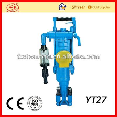 China Pneumatic rock drill YT27 atlas copco YT27 rock drill machine for sale