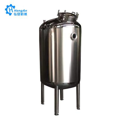 China Hotels Food Grade Milk Juice Storage Tank Temporary Storage Vessel Dairy Equipment for sale