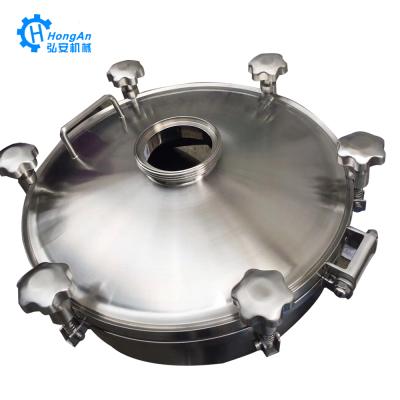 China Machinery repair shops stainless steel pressure vessel manway manhole covers for sale