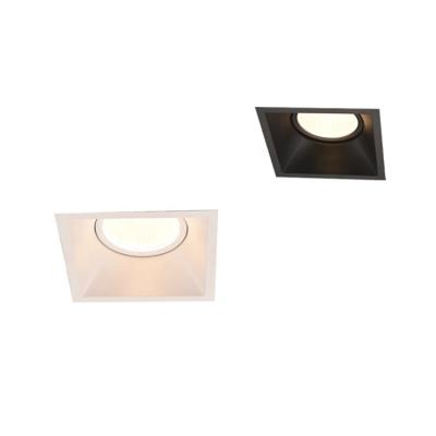 China HotelsReal Estate Office Complex Club Villas Club Villas China Hot Sale 97RA Narrow Ring Rotating 6W 8W 10W Indoor Black Adjustable Cob Led Square Spotlight Frame Ceiling light source for sale