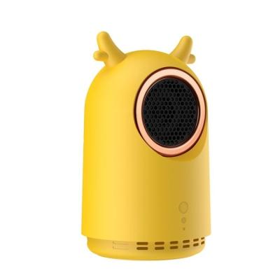 China Hotel 500W Cute Deer Design Plug Calefactor Portatil Mobile Household Heating Fan for sale