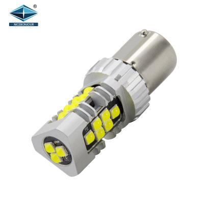 China Auto Lighting System Car Led Light Supplier White 21SMD 3030 Led Chips 1156 1157 Turn Signal Light Cars for sale