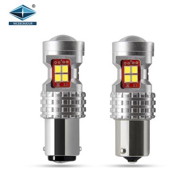 China Lighting System Factory Replacement Foco 1157 Bulbs 3030 13SMD Foco 1157 Auto Brake Light Bulb Auto 1156 Turn Signal Light for sale