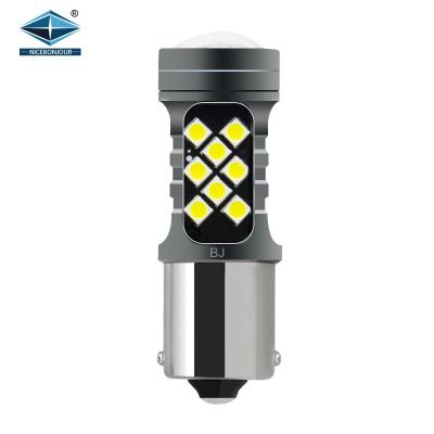 China Hot Selling Foco Auto Lighting System Led Car T20 W21W T25 S25 1157 Turn Signal Light 12V 3030 36SMD P21W Led Bulb 1156 for sale