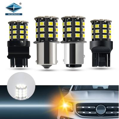 China Auto Universal 2835 33SMD T20 3157 7443 1156 W21W Noise Light Reverse Light System Lighting System for sale