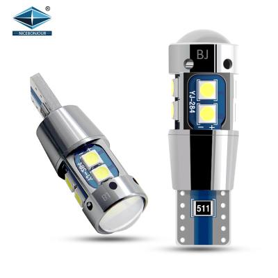 China Wholesale Auto Cheap Car Led Lamp 12V BA9S 194 W5W 3030 10SMD Lighting System Led T10 Car Light Interior Lights for sale