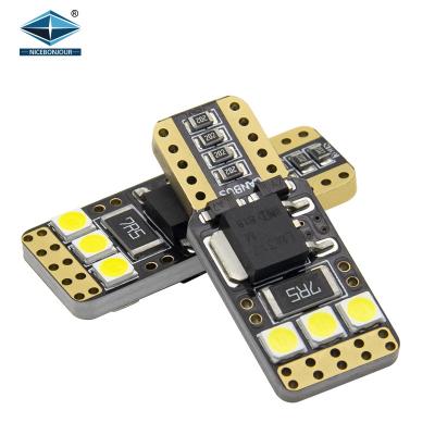 China Auto Lighting System Manufacturer Led Instrument Lights Bulb Wedge Plate Dome Light 3030 12V Car Canbus No Error 194 501 T10 Interior Light W5W Led for sale