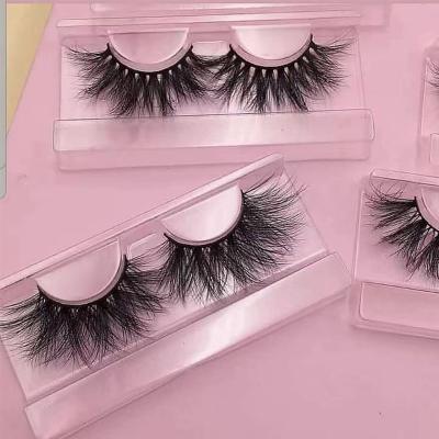 China 3D Mink Lashes Natural False Eyelashes Long Natural Fluffy Soft Tapered Volume Tape Dramatic Highlights for sale