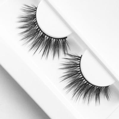 China Hot Selling Synthetic Hair 25mm Faux Mink Fluffy Hair Lashes for sale