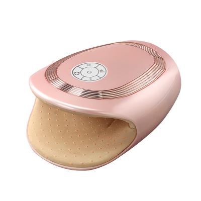 China Hand Cordless Palm Hand Massager with Heating Function for sale