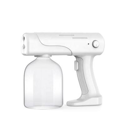 China 1200ml Gun Disinfection Machine Wash Handheld Rechargeable Wireless Sanitizing Nano Spray Gun for sale