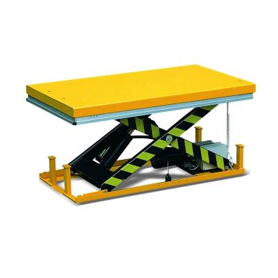 China Lifting Equipment Hydraulic Electric Lift Table Work Platform Lifts Industrial Lift Table Scissor Lifter HW Series for sale