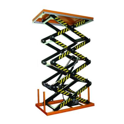 China Stationary lifting equipment scissor table lift power lift platform supplier for sale