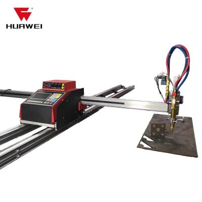 China Industrial Metal Cutting Small Mobile Mini CNC Plasma Cutting Machine EHNC-1500W-J-3 for sale