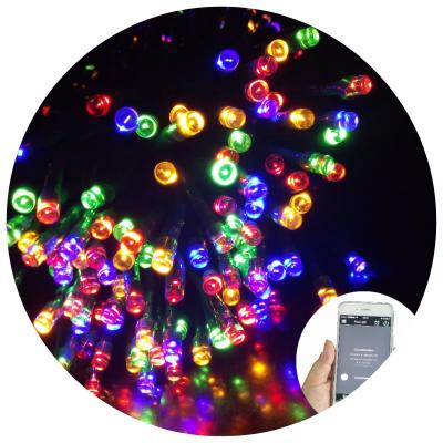 China Hot Selling LED String Light 120V Certified Waterproof Bluetooth Christmas Lights for sale