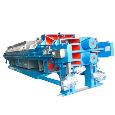 China Automatic Hotels Plate Filter Press Filter Press Equipment Used For Wastewater Treatment for sale