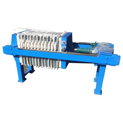 China Automatic Industrial Hydraulic Frame Hotels And Chamber Sludge Plate Filter Press With Cable And Vibration for sale