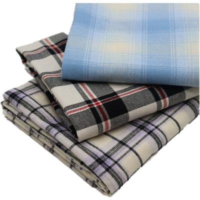 China Sustainable Yarn Dyed Check Fabric 100% Cotton Yarn Dyed Checks Plaid Flannel Textile for sale