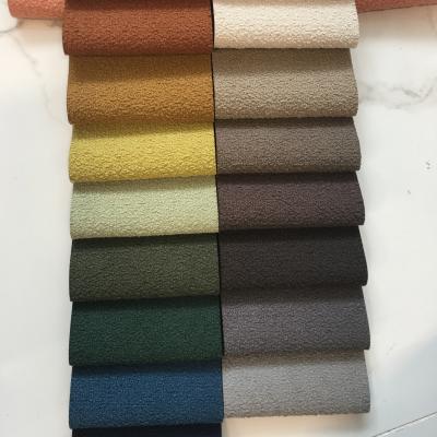 China 2021 Customs Full Wool Faux Breathable Texture Warm And Smooth Fabric For Sofa Furniture for sale