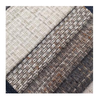 China Breathable Comfortable Yarn Dyed Cotton Canvas Upholstery Fabric For Antique Sofa Set Cloth for sale