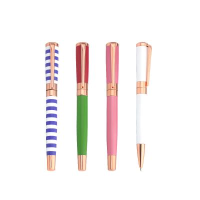 China Daily a variety of design styles colorful ballpoint pen roller pen with perfect streamline for sale