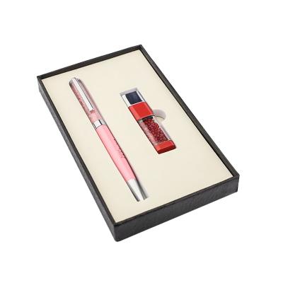 China Luxury Gift\Business\Business Pen Gift Set Custom School\Office Executive Pen Set With 2G Storage USB Drive For Office Supply/Gift for sale