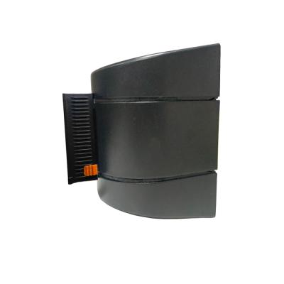 China Wall Unit Style Plastic Wall Mounted Retractable Belt Barrier for sale