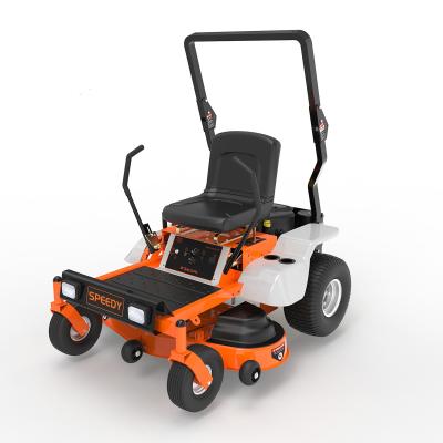 China SPY-48ZTR ZTR Cordless Lawn Mower Ride Fast Heavy Duty Riding Zero Mower with Twin 764cc Loncin V Engine for sale