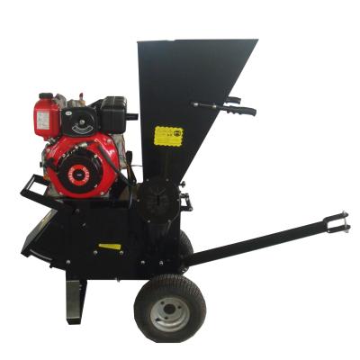 China Professional Hot Selling Professional Large ATV 15HP Diesel Engine Disc Forestry Machinery Fast Wood Chipping Portable Movable Chipper For Sale for sale