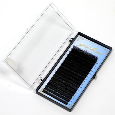 China Lash Own Brand Wholesale Price Flat Eyelash Extensions Natural Long False Eyelashes Ellipse for sale