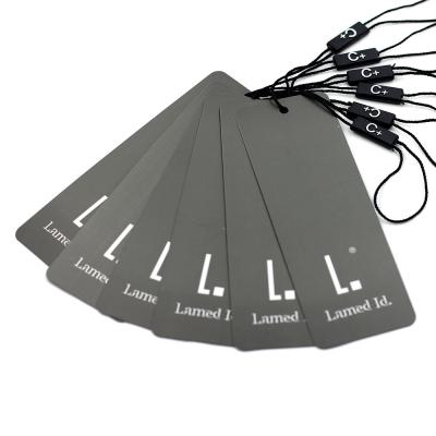 China Viable custom swing hang tags new label designs apparel garment panty logo tag china for sale