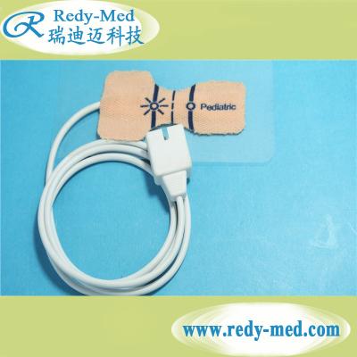 China Covidien Nellco Disposable SPO2 Sensors Male 7 Pin Connector Pediatric Adhesive for sale