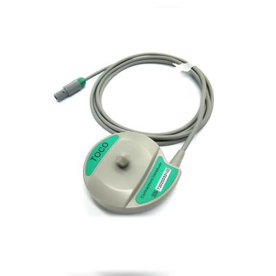 China Toco-Runde graues 6 Material Pin Fetal Monitor Transducers TPU zu verkaufen